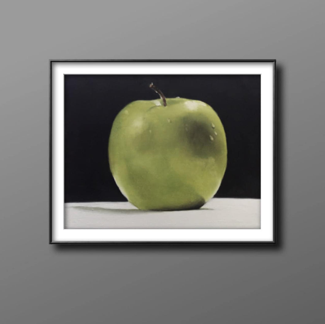 Apple Painting, PRINTS, Canvas, Posters, Commissions - Fine Art from original oil painting by James Coates