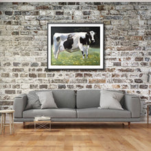 Load image into Gallery viewer, Cow Painting - Cow art - Cow Print - Fine Art - from original oil painting by James Coates
