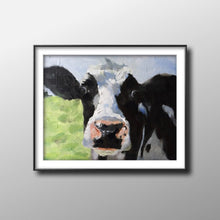 Load image into Gallery viewer, Cow Painting - Cow art - Cow Print - Fine Art - from original oil painting by James Coates
