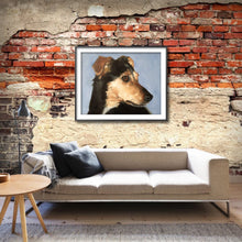 Load image into Gallery viewer, Dog Painting  -Dog art - Dog Prints - Fine Art - from original oil painting by James Coates
