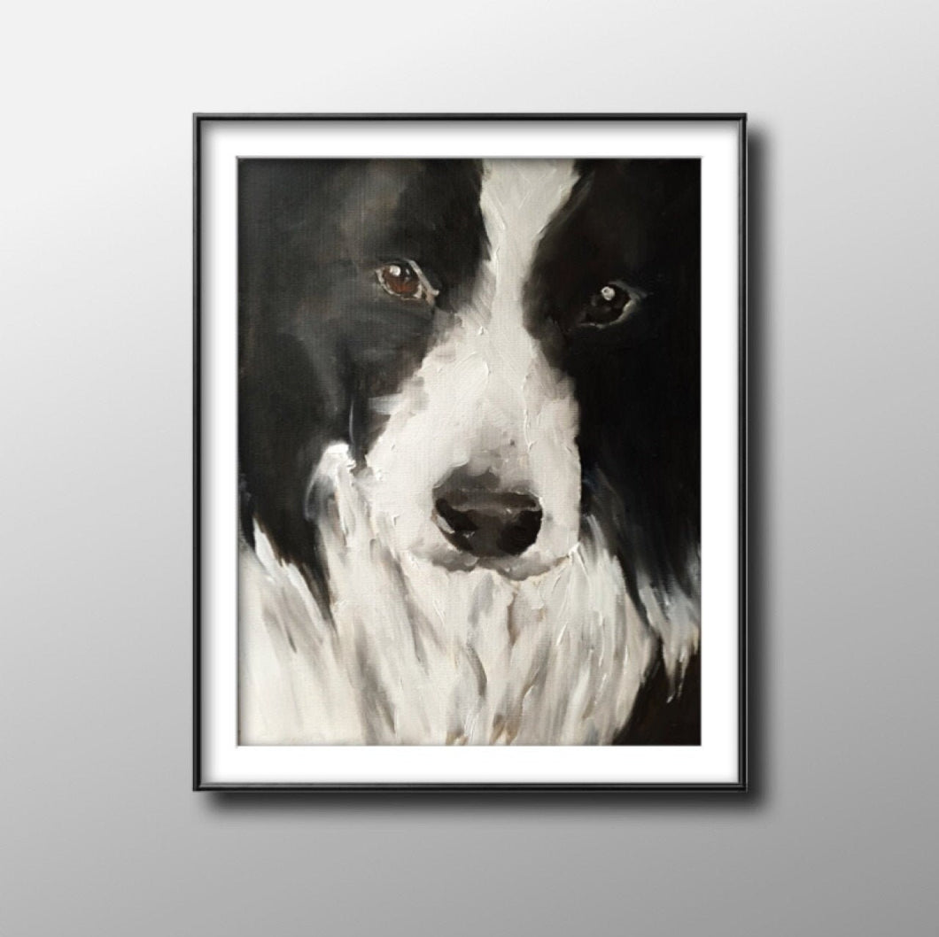 Sheepdog - Painting  -Dog art - Dog Prints - Fine Art - from original oil painting by James Coates