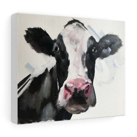 Cow Painting , Cow art, Cow Print, Fine Art - from original oil painting by James Coates
