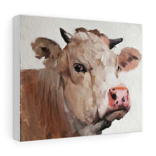 Cow Painting, Cow art ,Cow Print ,Fine Art - from original oil painting by James Coates
