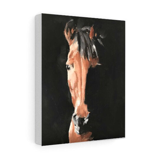 Horse  Painting, horse Poster, horse Wall art, Canvas Print , Fine Art - from original oil painting by James Coates