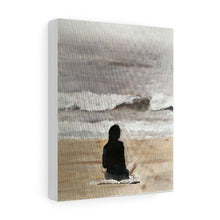 Load image into Gallery viewer, Woman on beach Painting, PRINTS, Canvas, Posters, Commissions,Fine Art, from original oil painting by James Coates
