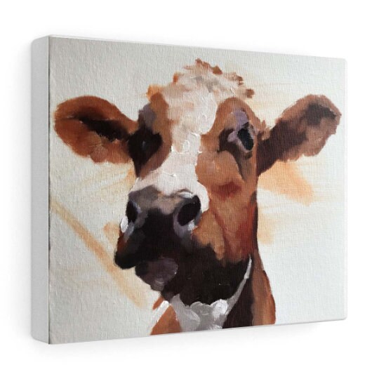 Cow Painting, Cow art, Cow Print ,Fine Art ,from original oil painting by James Coates