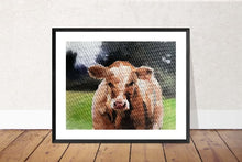 Load image into Gallery viewer, Cow Painting, Cow art, Cow Print ,Fine Art ,from original oil painting by James Coates

