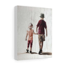 Load image into Gallery viewer, Family walking Painting, Family Wall art, Family Canvas Print, Family Fine Art ,  from original oil painting by James Coates
