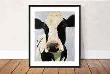Load image into Gallery viewer, Cow Painting ,Cow art, Cow Print ,Fine Art - from original oil painting by James Coates
