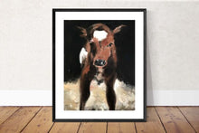 Load image into Gallery viewer, Cow Painting ,Cow art, Cow Print ,Fine Art - from original oil painting by James Coates
