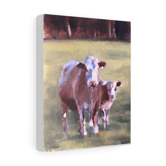 Cow Painting, Cow art, Cow Print ,Fine Art ,from original oil painting by James Coates