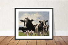 Load image into Gallery viewer, Cow Painting, Cow art, Cow Print ,Fine Art ,from original oil painting by James Coates
