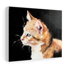 Load image into Gallery viewer, Cat Painting , cat Poster, Wall art, Canvas Print, Fine Art - from original oil painting by James Coates
