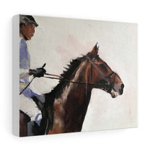 Load image into Gallery viewer, Horse riding Painting, horse Poster, horse Wall art, Canvas Print , Fine Art - from original oil painting by James Coates
