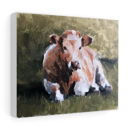 Cow Painting, Cow art, Cow Print, Fine Art - from original oil painting by James Coates