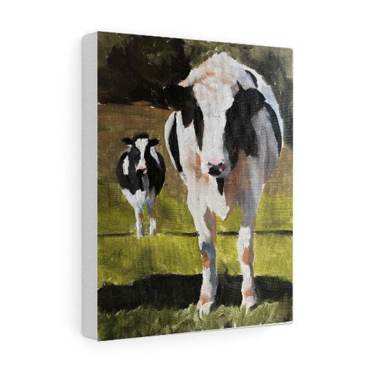 Cows Painting, Cow art, Cow Print, Fine Art - from original oil painting by James Coates