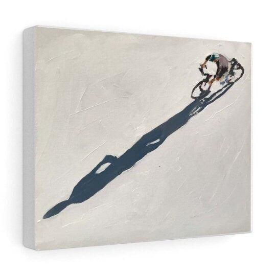 Cyclists  Painting, Bicycle Painting, Cycling art ,Cycling Poster, Cycling Print - Fine Art - from original oil painting by James Coates