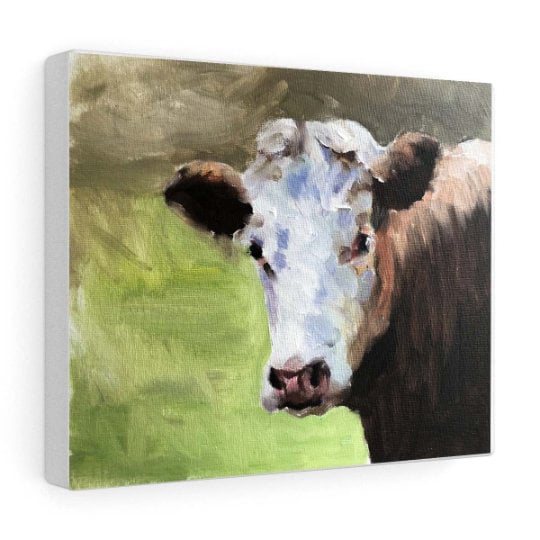 Cow Painting, Cow art, Cow Print ,Fine Art ,from original oil painting by James Coates