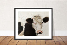 Load image into Gallery viewer, Cow Painting ,Cow art, Cow Print ,Fine Art - from original oil painting by James Coates
