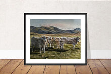 Load image into Gallery viewer, Cow Painting, Cow art, Cow Print ,Fine Art ,from original oil painting by James Coates
