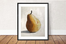 Load image into Gallery viewer, Pear Painting, Pear art, Pear Canvas, Pear Print, Pear Fine Art from original oil painting by James Coates
