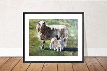Load image into Gallery viewer, Sheep Painting ,Sheep PRINTS, sheep Poster, Art Print, commissions, from original painting by J Coates Original Oil Painting or Print
