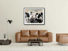 Load image into Gallery viewer, Cows Painting ,Wall art , posters, Prints, Fine Art - from original oil painting by James Coates
