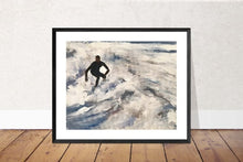 Load image into Gallery viewer, Surfer Painting, Poster, Wall art, Prints, commissions, Fine Art - from original oil painting by James Coates
