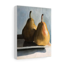 Load image into Gallery viewer, A pair of Pears Painting, Prints, Canvas, Posters, Originals, Commissions, Fine Art  from original oil painting by James Coates
