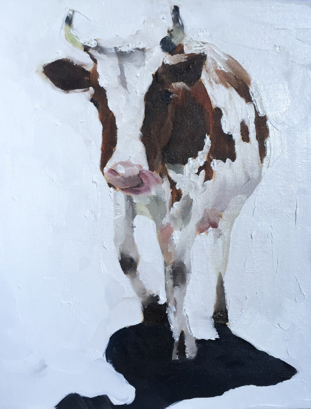 Cow Painting, Prints, Canvas, Posters, Originals, Commissions, Fine Art - from original oil painting by James Coates
