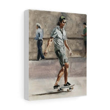 Load image into Gallery viewer, Skateboarder paintings, Prints, Canvas, Posters, originals, Commissions,  Fine Art  from original oil painting by James Coates
