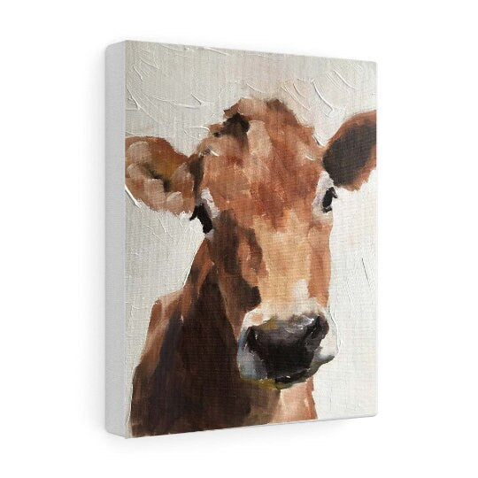 Cow Painting, PRINTS, Canvas, Posters, Originals, Commissions - Fine Art, from original oil painting by James Coates