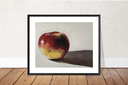 Apple Painting, PRINTS, Canvas, Posters, Commissions - Fine Art from original oil painting by James Coates