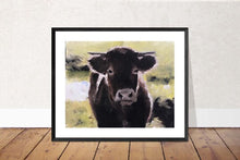 Load image into Gallery viewer, Cow Painting, PRINT, Cow art, Cow Print ,Fine Art ,from original oil painting by James Coates

