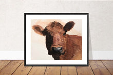Load image into Gallery viewer, Cow Painting,PRINT, Canvas, Commissions , Cow art, ,Fine Art ,from original oil painting by James Coates
