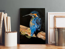 Load image into Gallery viewer, Kingfisher  - A2 Canvas Print
