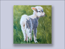 Load image into Gallery viewer, The Spring Lamb- Canvas Wall Art Print

