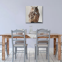 Load image into Gallery viewer, The Long Eared Owl - Canvas Wall Art Print
