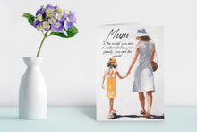 Load image into Gallery viewer, Mum Birthday Card or Birthday Card for Mum Mother With Lovely Words A5
