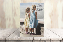 Load image into Gallery viewer, Sister Birthday Card for Special Sister from a Big Sister or Little Sister  A5

