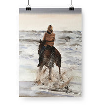 Load image into Gallery viewer, Horse Painting - Poster - Wall art print - Canvas Print - Fine Art - from original oil painting by James Coates
