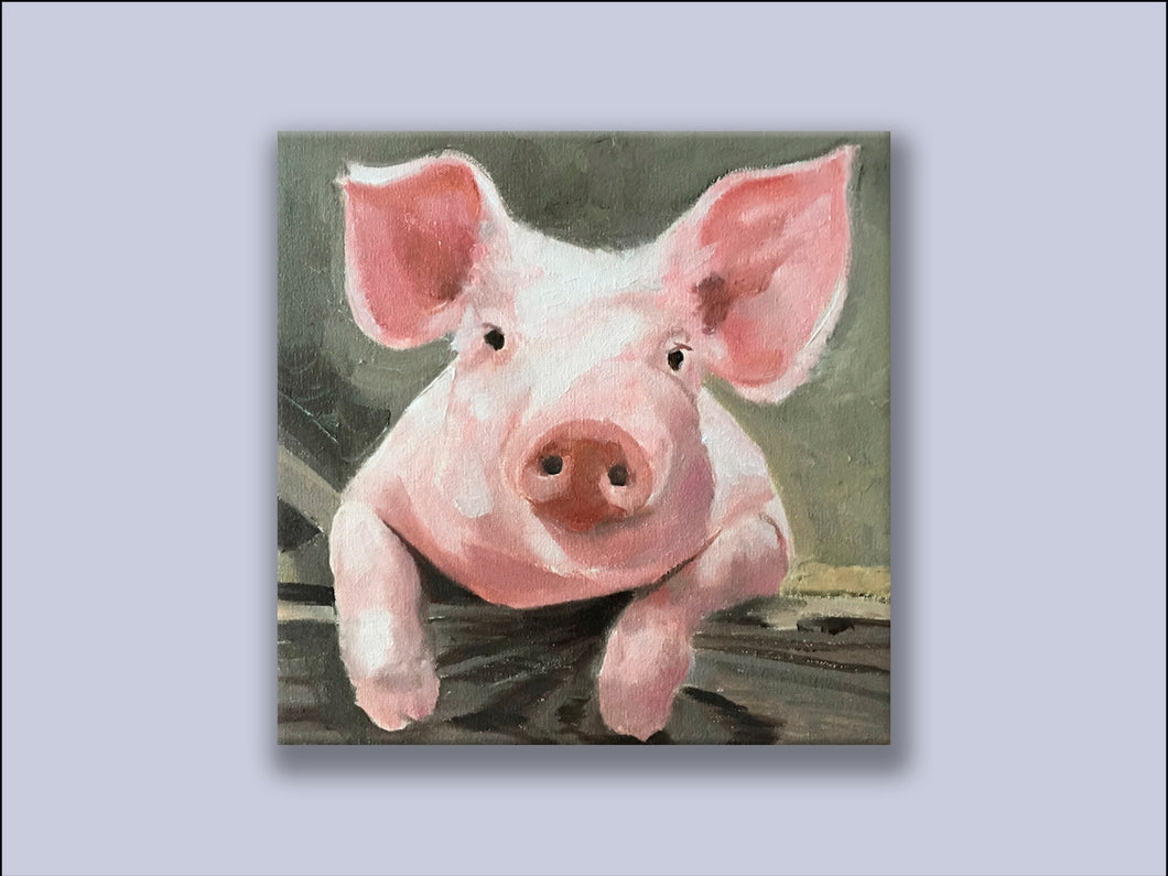 This Little Piggy- Canvas Wall Art Print